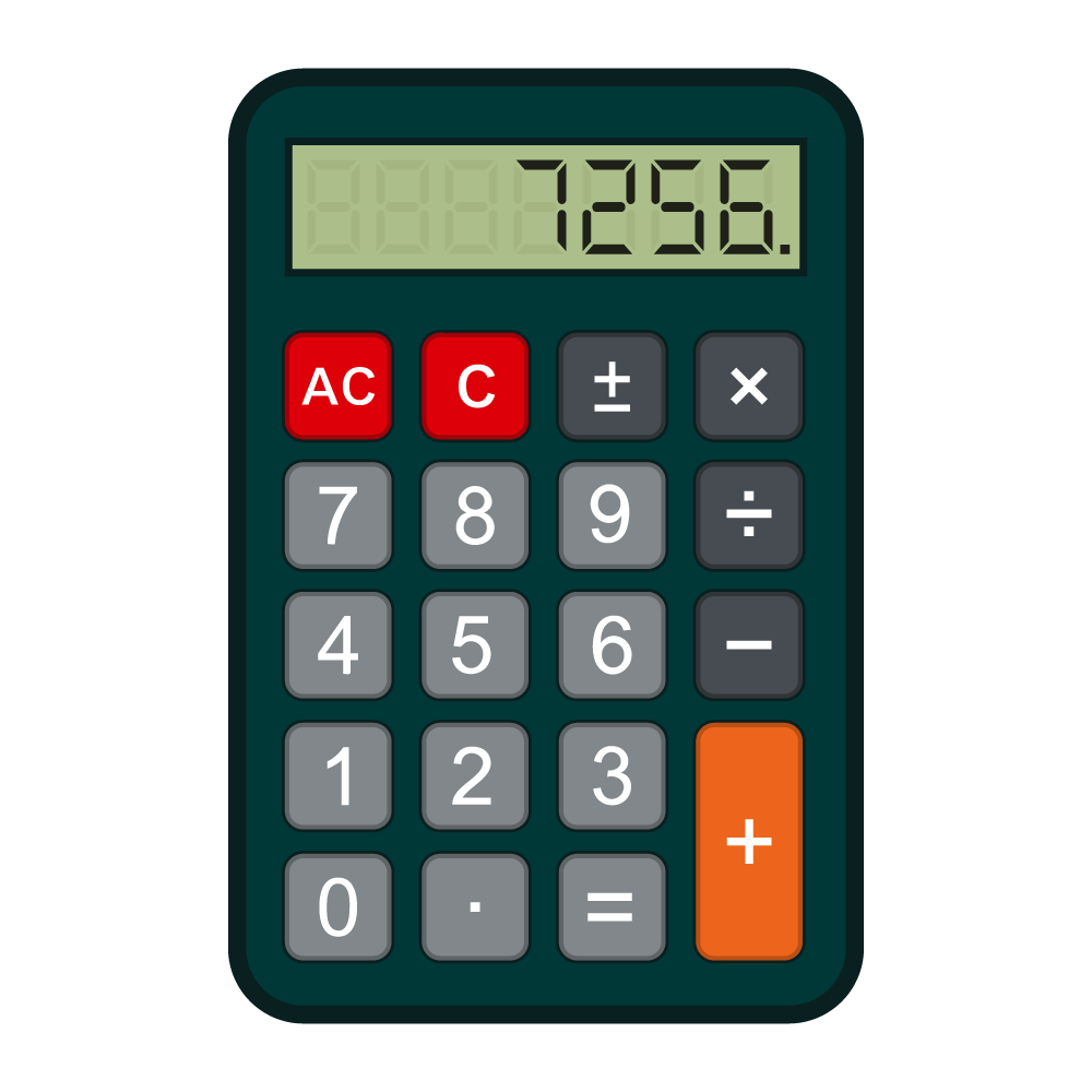 Une calculatrice.