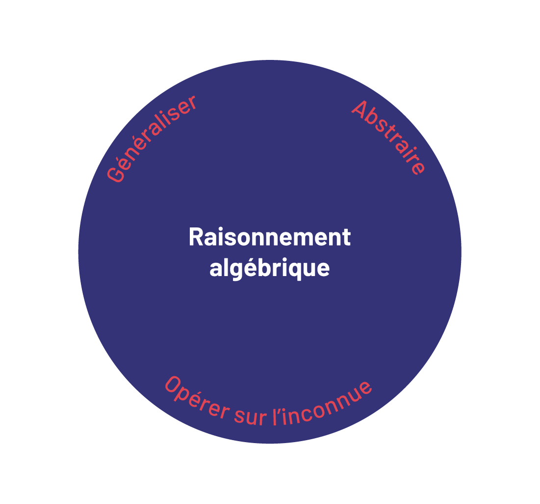 Raisonnement algébrique : généralisation, abstraction et utilisation d