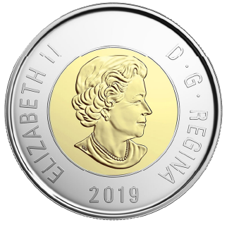 head of a toonie